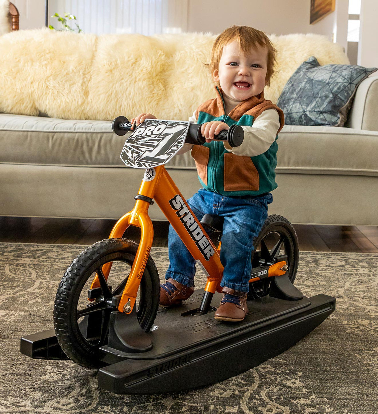 2-in-1 Rocking Balance Bike for Toddlers – Fun, Functional & Ready to Ride! 🚴‍♂️🎉