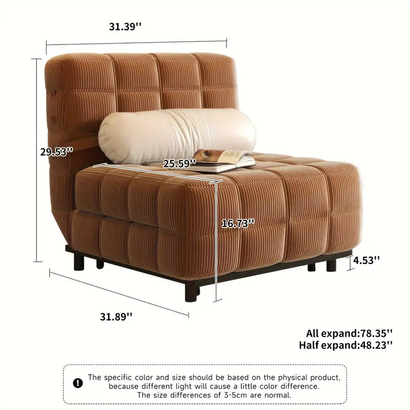 Convertible Foldable Sofa – Comfort, Functionality, and Style in One