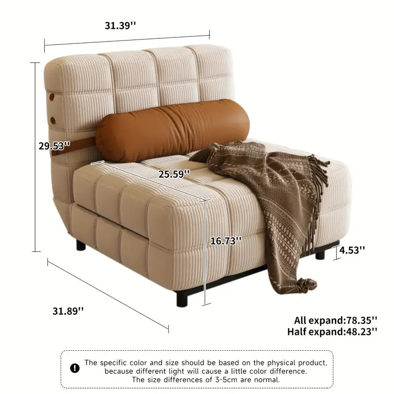 Convertible Foldable Sofa – Comfort, Functionality, and Style in One