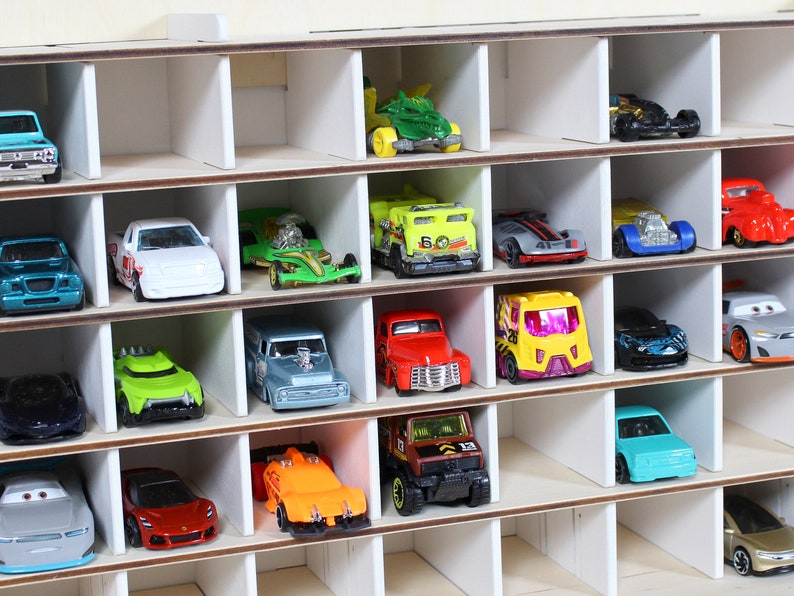 🚗 Mini Toy Car Storage Parking Lot for 1/64 Scale Diecast Cars 🎉🎁